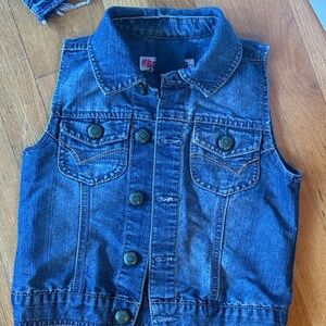 Girls jeans /denim vest